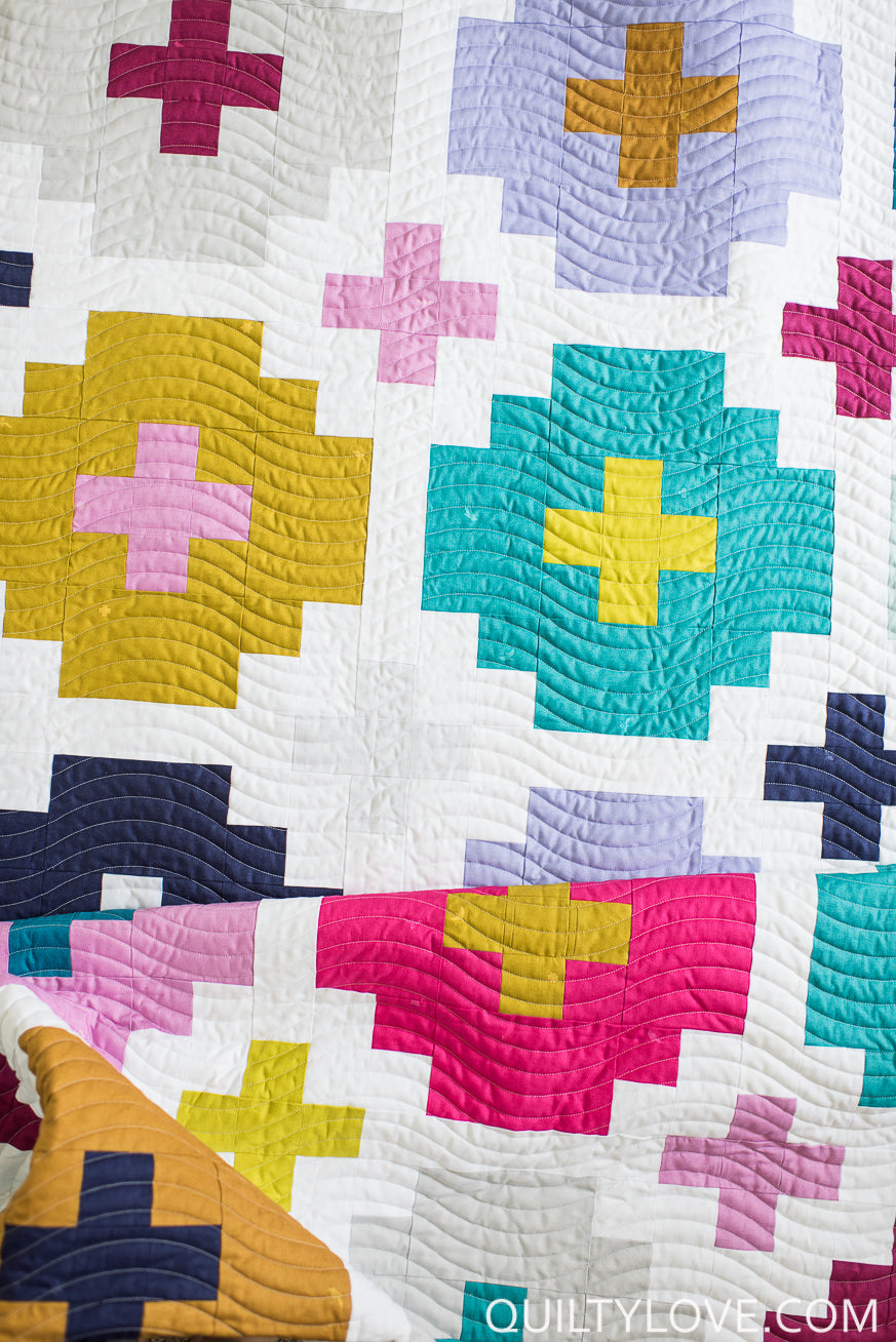 Cross Tile PAPER Quilt Pattern