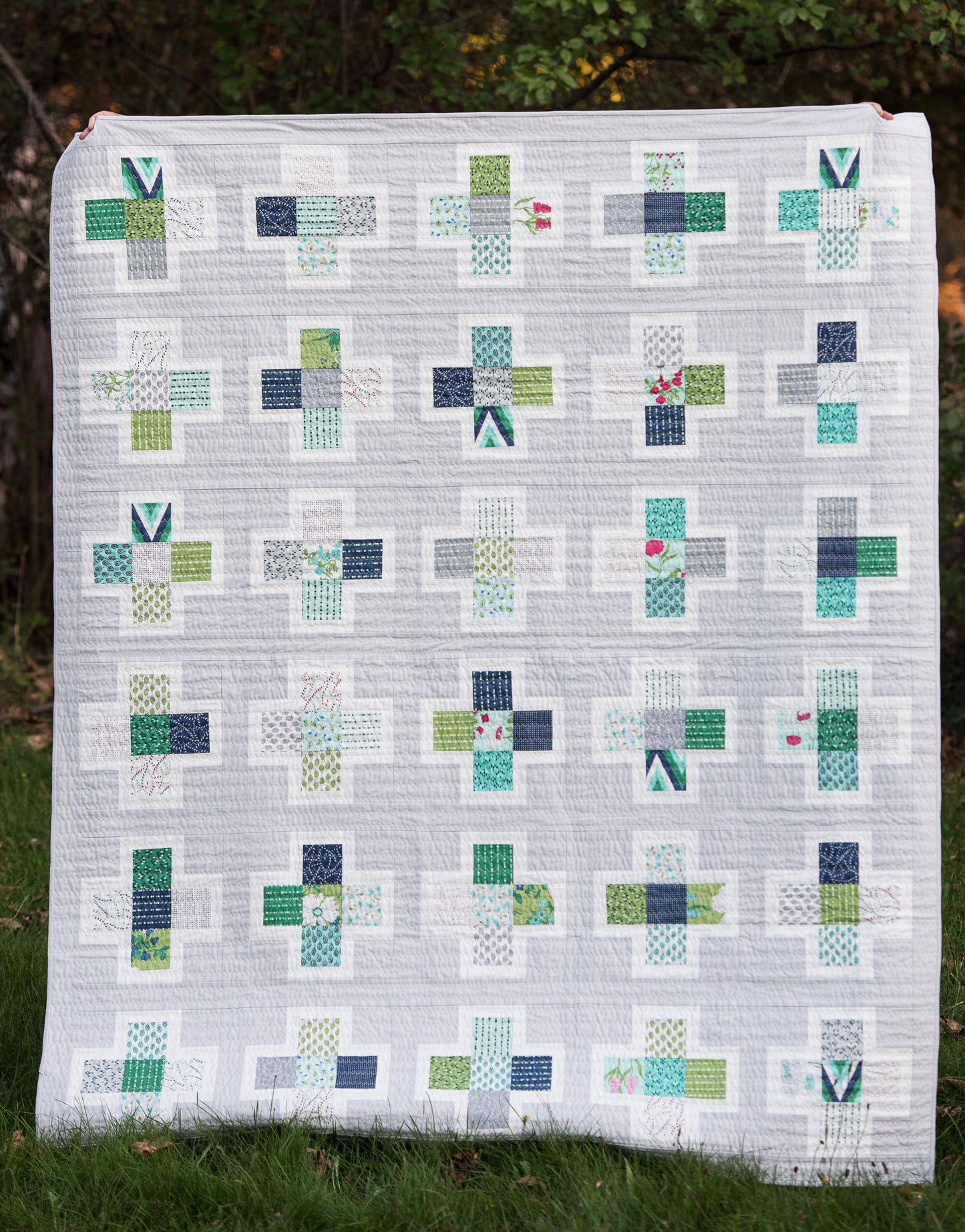 Plus Squared PDF Quilt Pattern