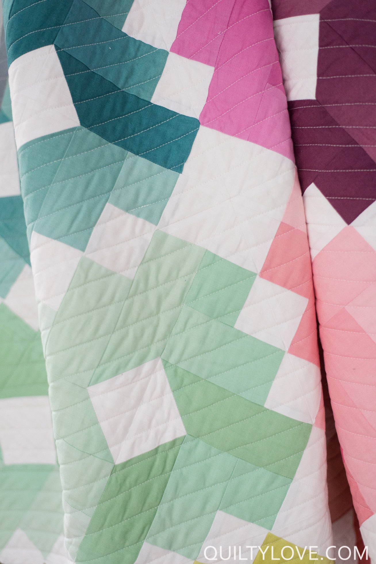 Ombre Gems PDF quilt pattern