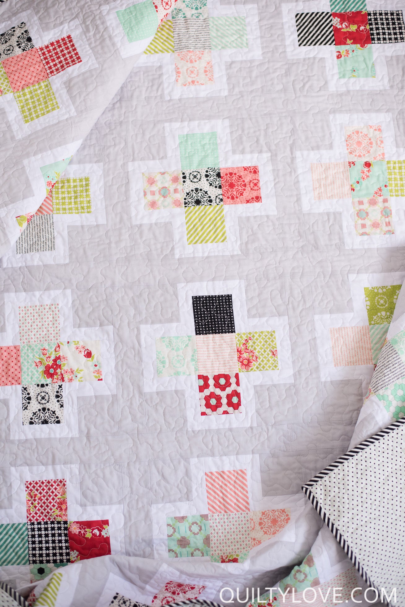 Plus Squared PAPER Quilt Pattern