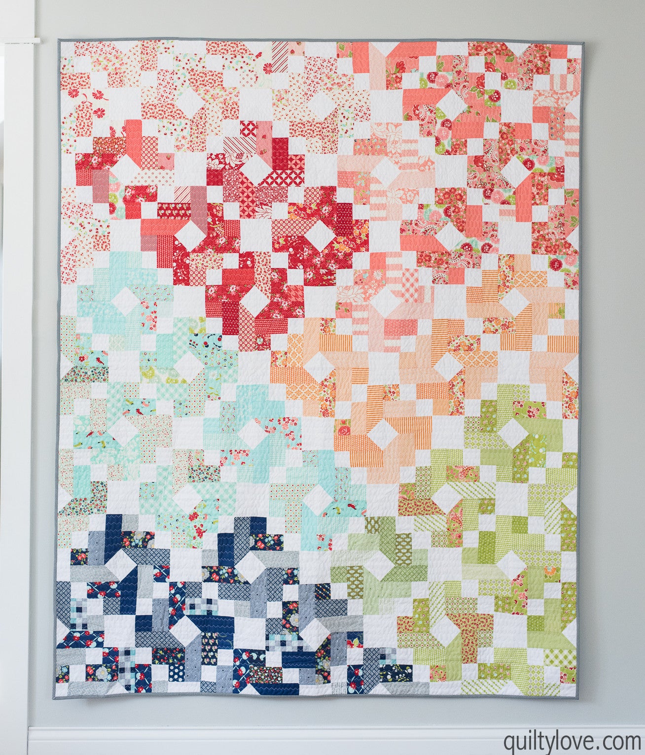 Ombre Gems PAPER quilt pattern