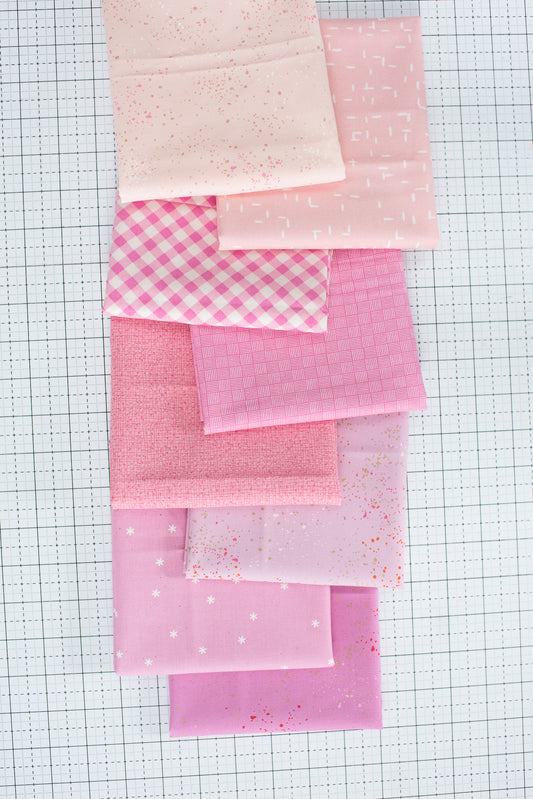 Pinky Peach - 8 Fat Quarter Bundle