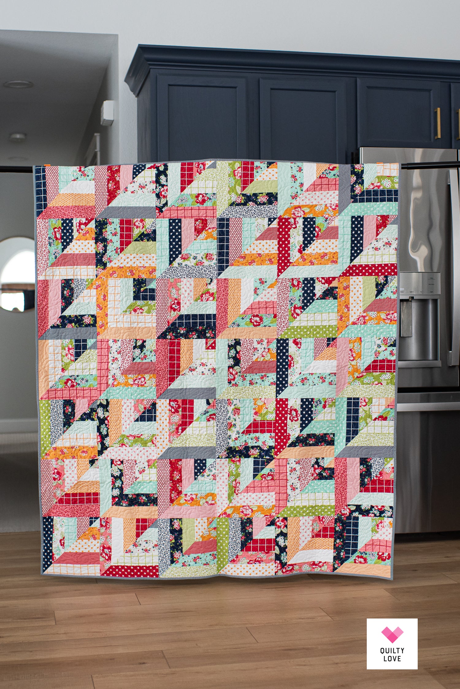 Lucky Day Quilt Kit using One Fine outlets Day by Bonnie and Camille