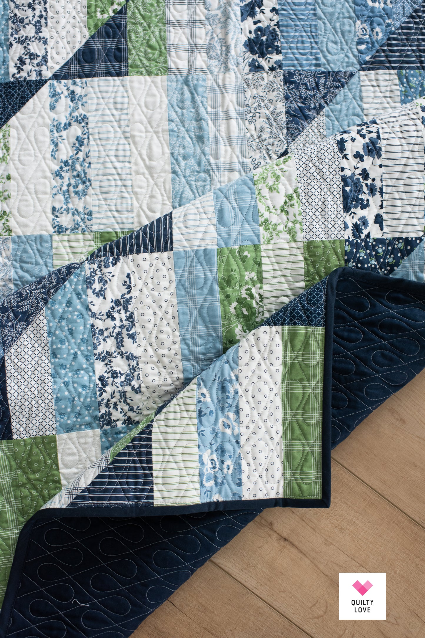 Happy Stripes Quilt - The Nantucket Summer One