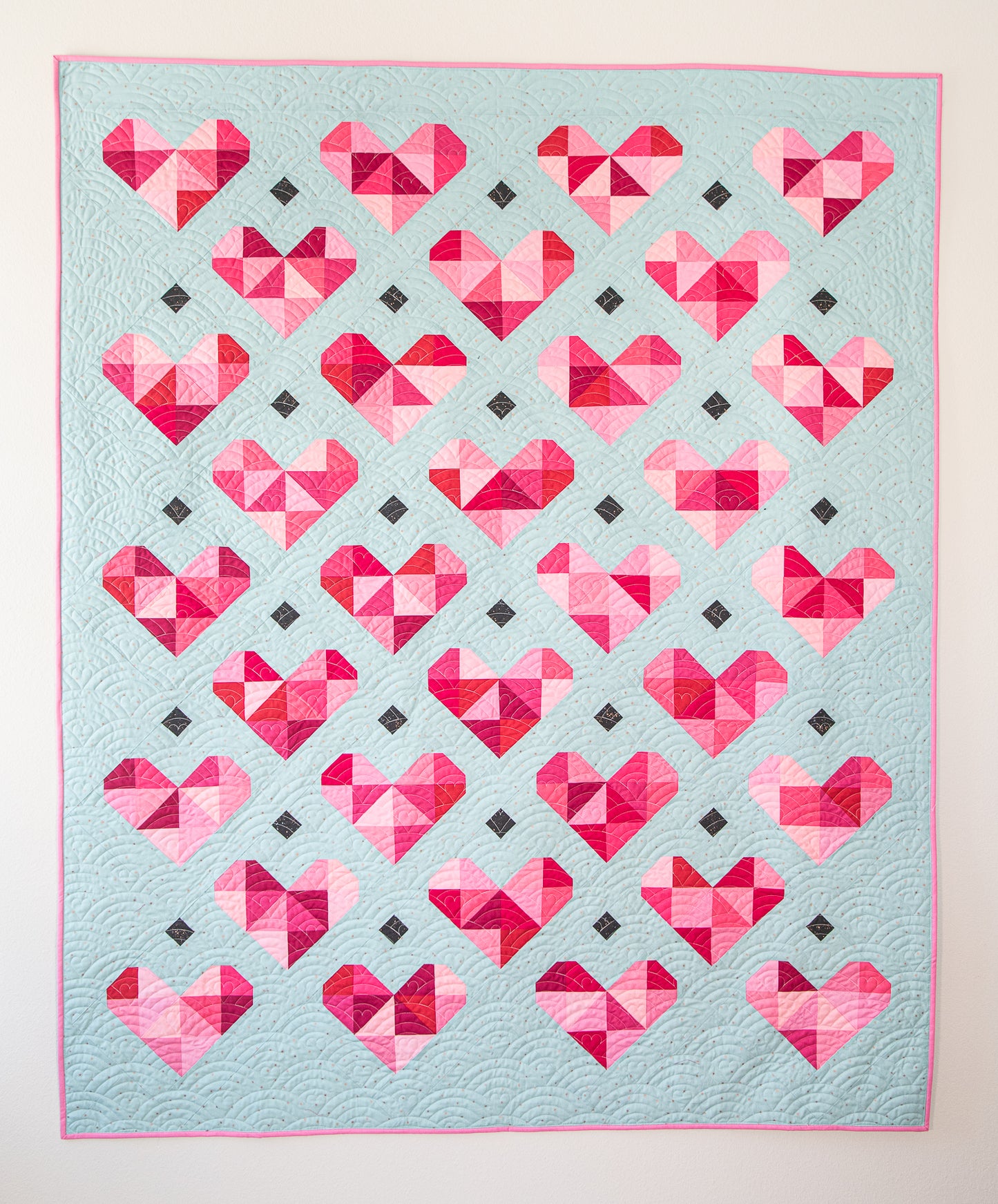 Heart Gems PDF Quilt Pattern-Automatic Download