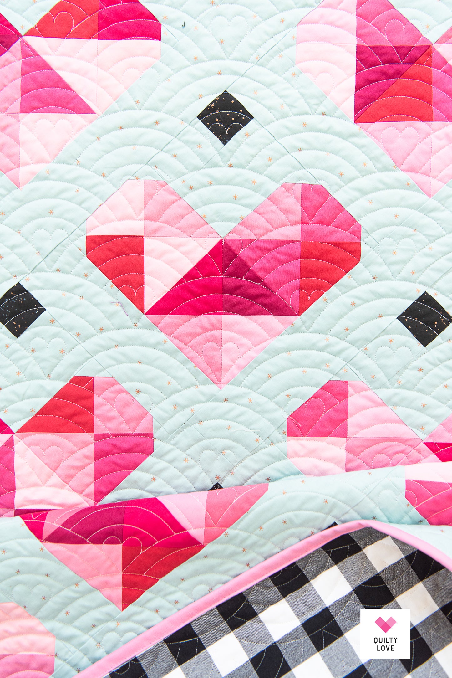 Heart Gems PDF Quilt Pattern-Automatic Download