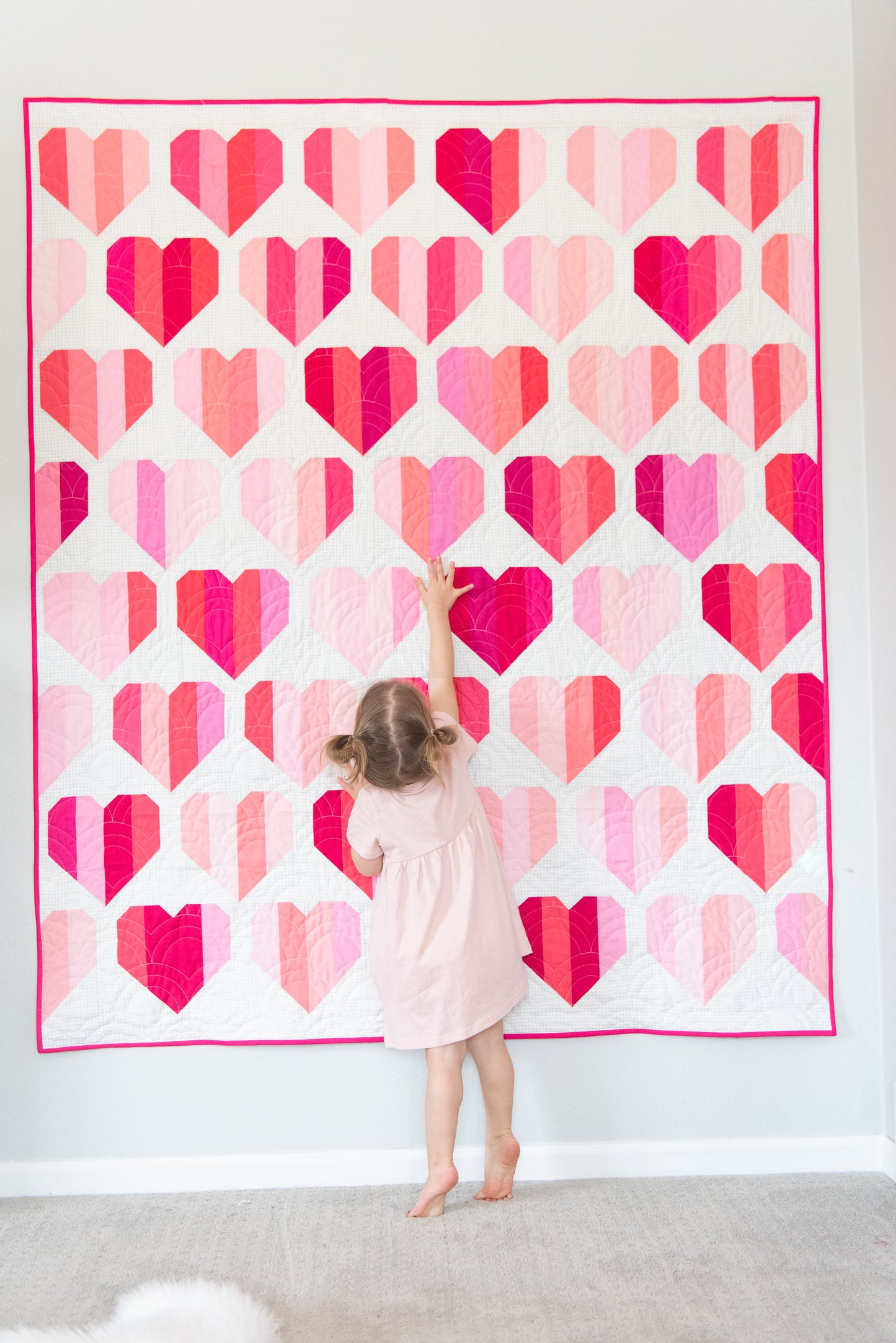 Infinite Hearts PAPER Quilt Pattern