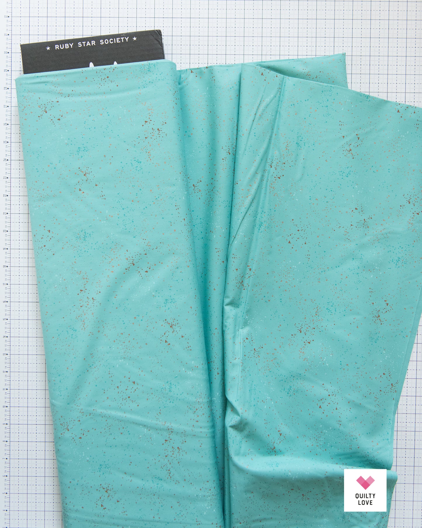 Ruby Star Society Speckled Wide back - Turquoise