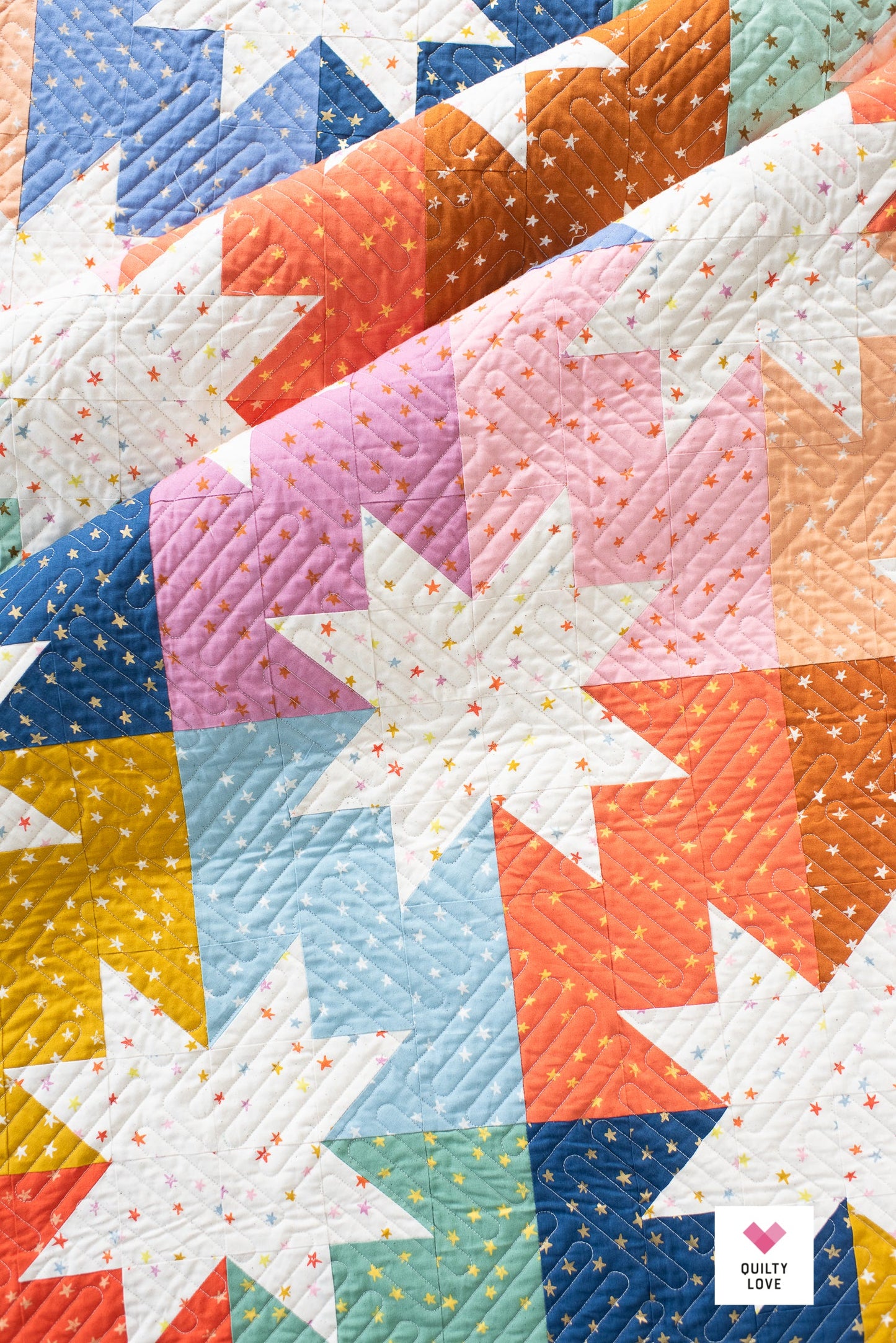 STAR POP BUNDLE -Star Pop I and Star Pop II quilt pattern bundle - PRINTED PATTERNS