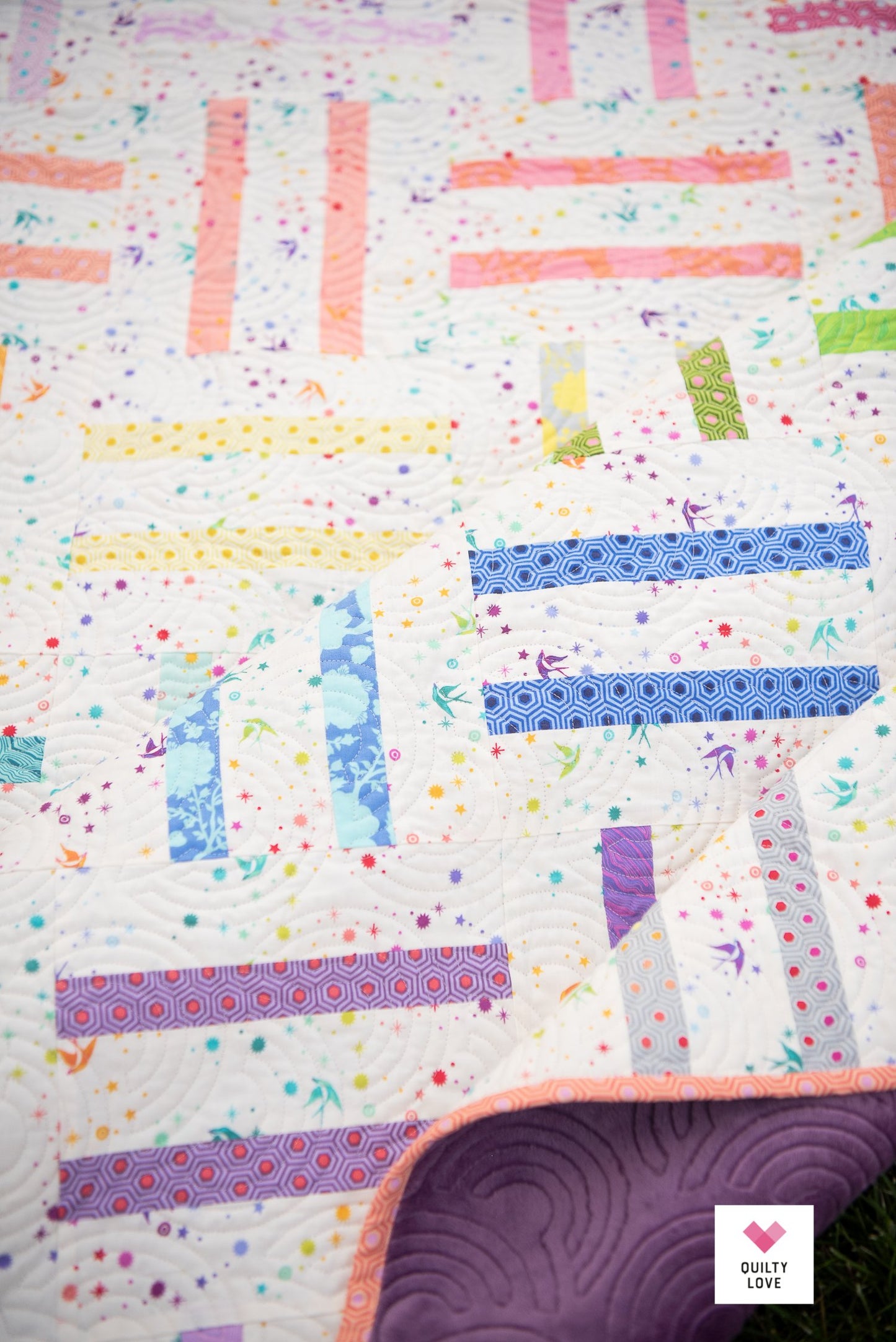 Cake Dash printed PAPER Quilt Pattern