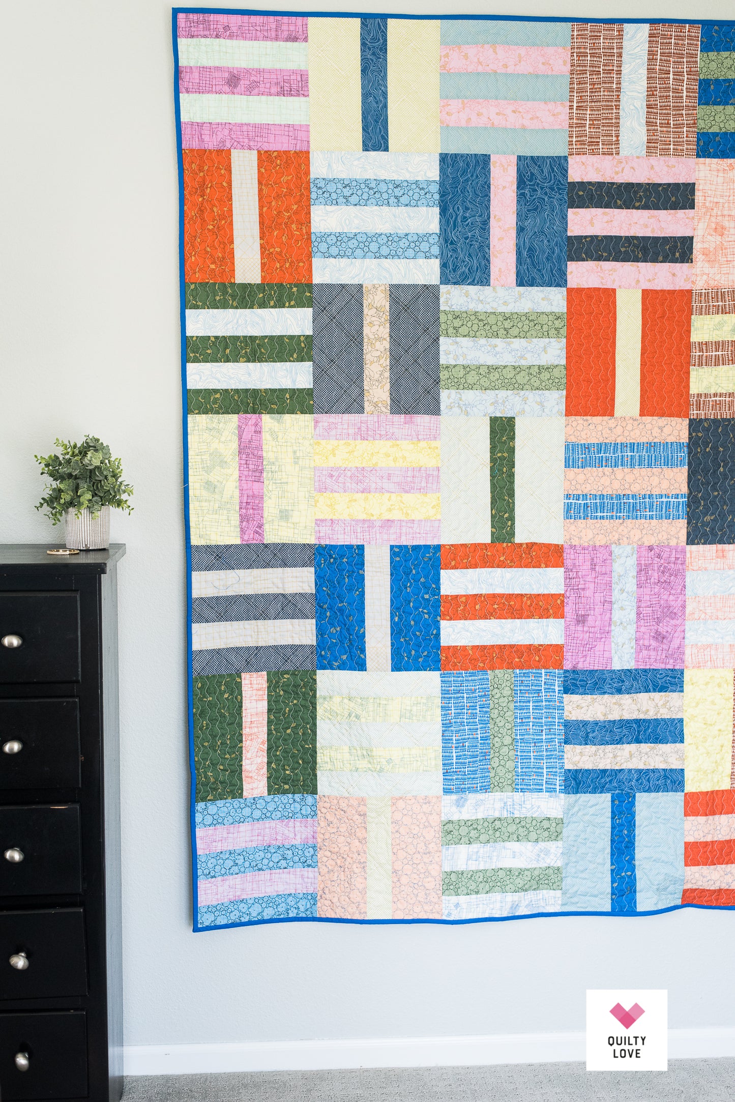 Fat Quarter Dash Quilt Pattern - Automatic PDF download