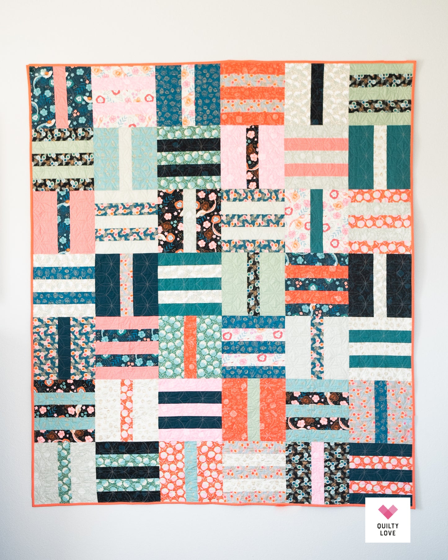 Fat Quarter Dash Quilt Pattern - Automatic PDF download