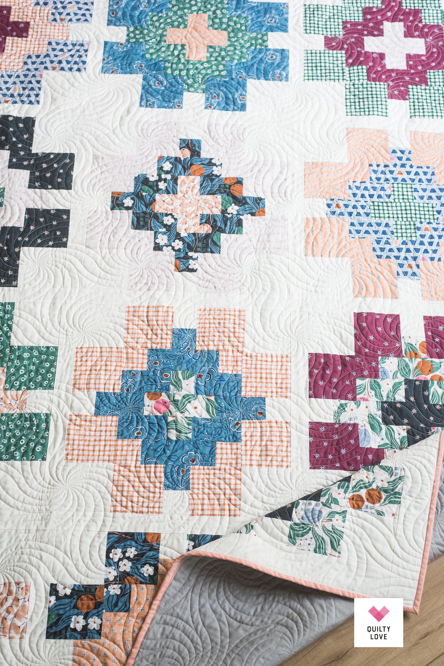 Glowing PAPER Quilt Pattern – Quilty Love