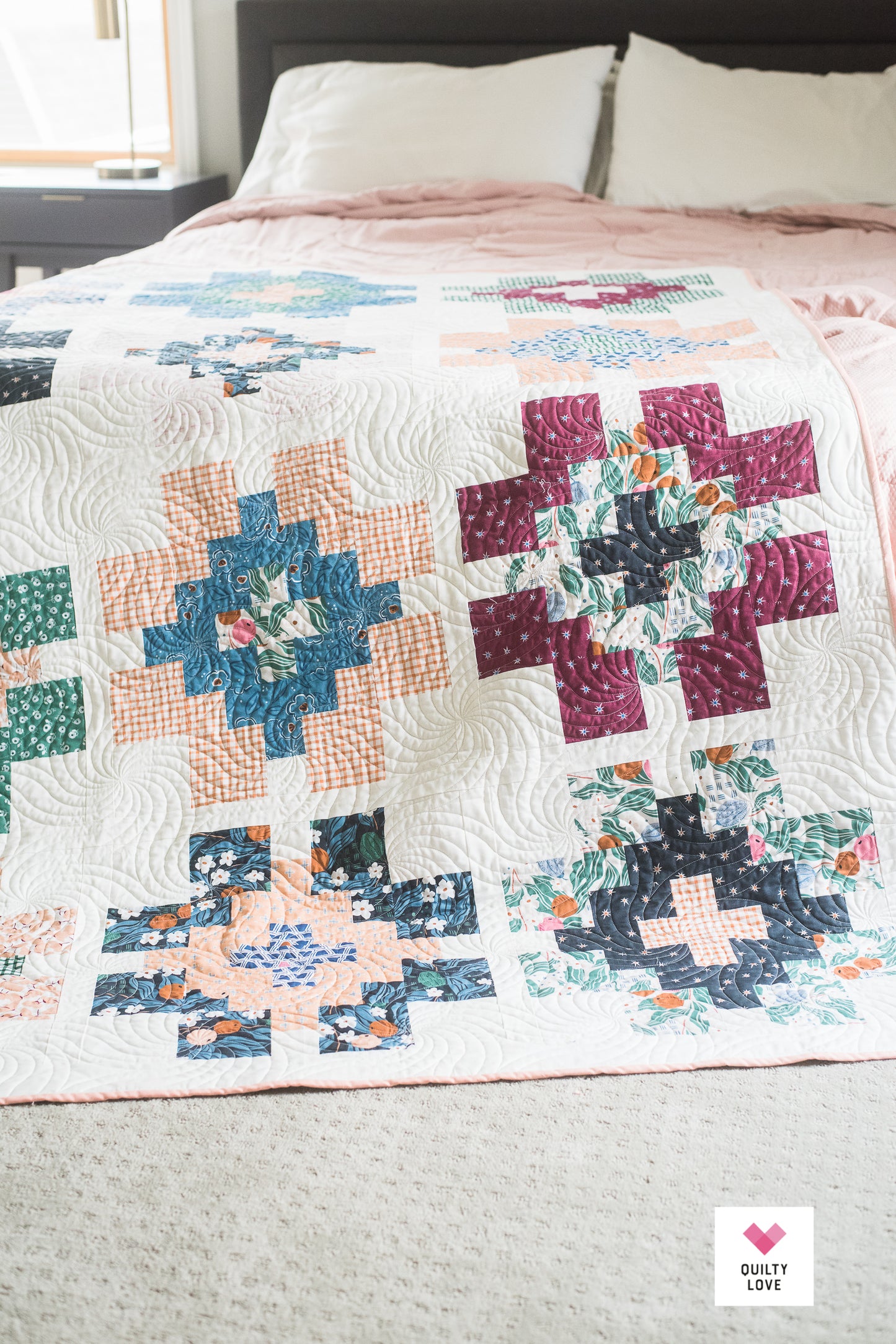 Glowing PDF Quilt Pattern-Automatic Download