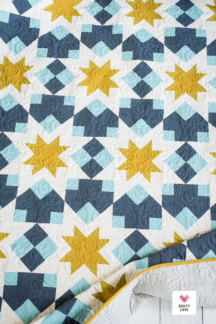 Night Stars PDF Quilt Pattern - Automatic Download