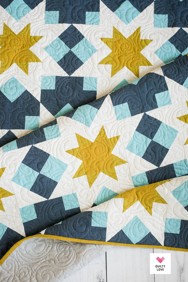 Night Stars PDF Quilt Pattern - Automatic Download