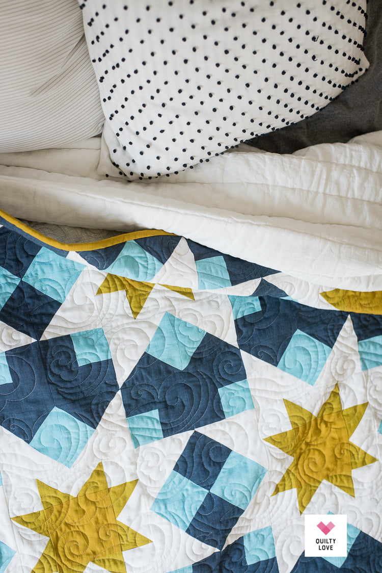 Night Stars PDF Quilt Pattern - Automatic Download