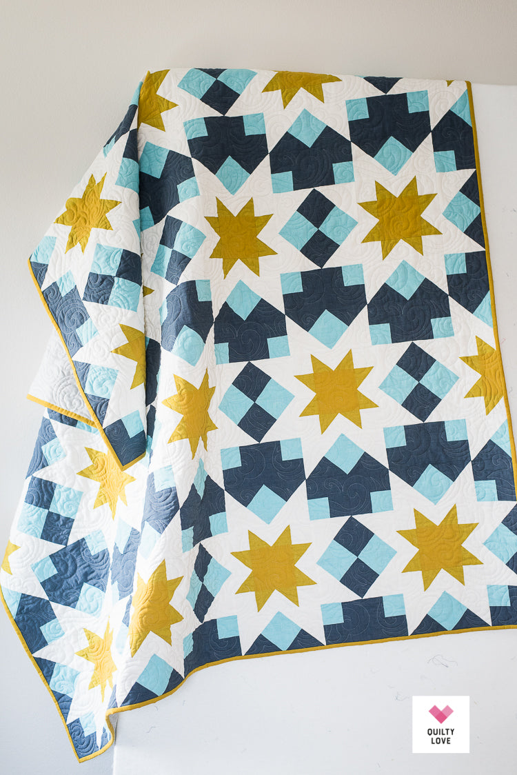 Night Stars PDF Quilt Pattern - Automatic Download