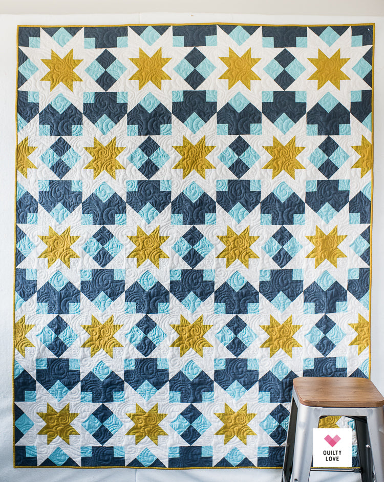 Night Stars PDF Quilt Pattern - Automatic Download