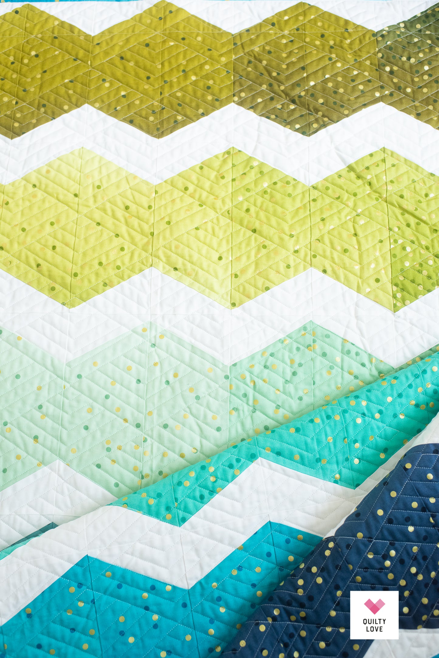 Hexie Pop PAPER Quilt Pattern