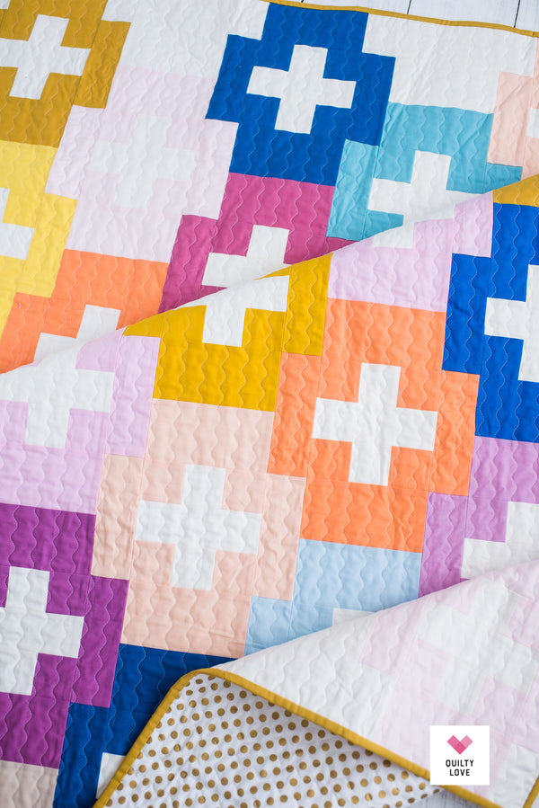 Plus and Minus PDF Quilt Pattern - Digital Download – Quilty Love