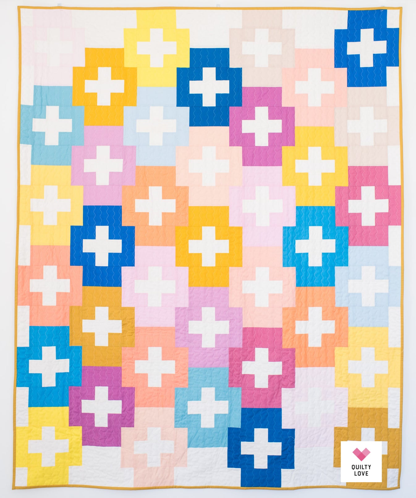 Plus and Minus PAPER Quilt Pattern – Quilty Love