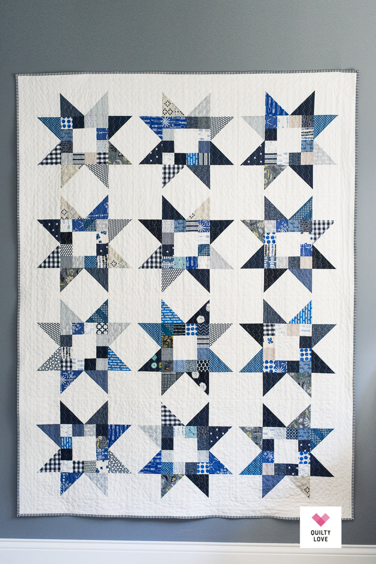 Quilty Stars PAPER quilt pattern