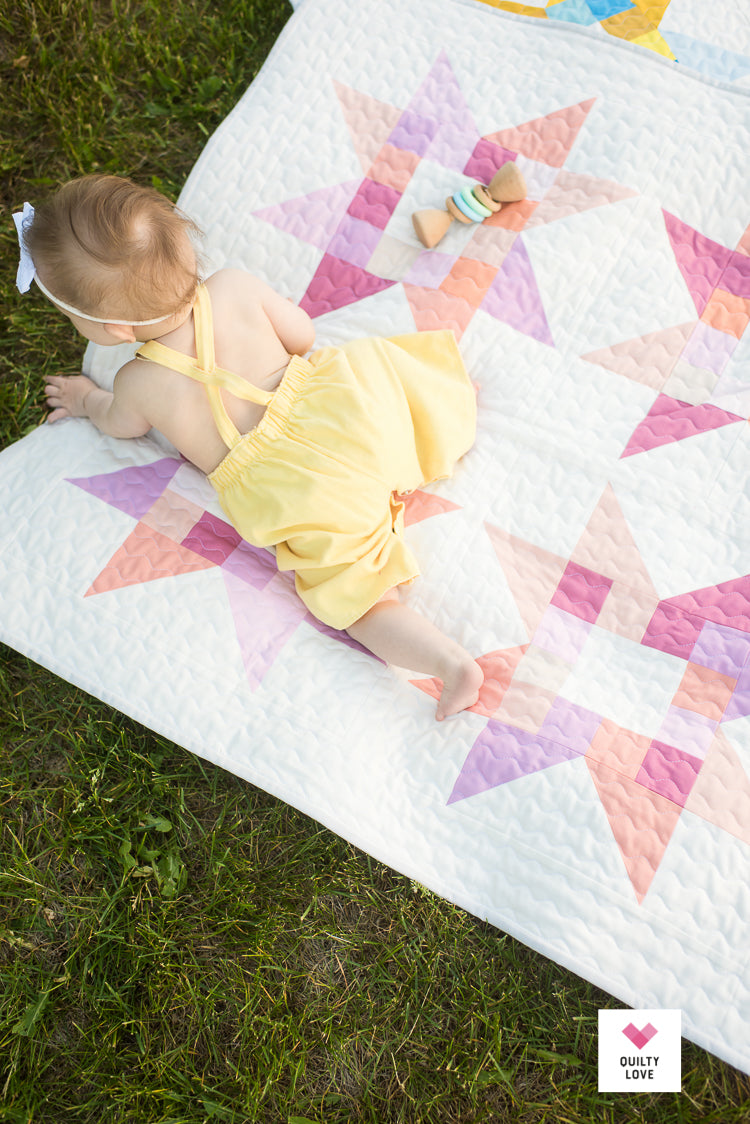 Quilty Stars PAPER quilt pattern