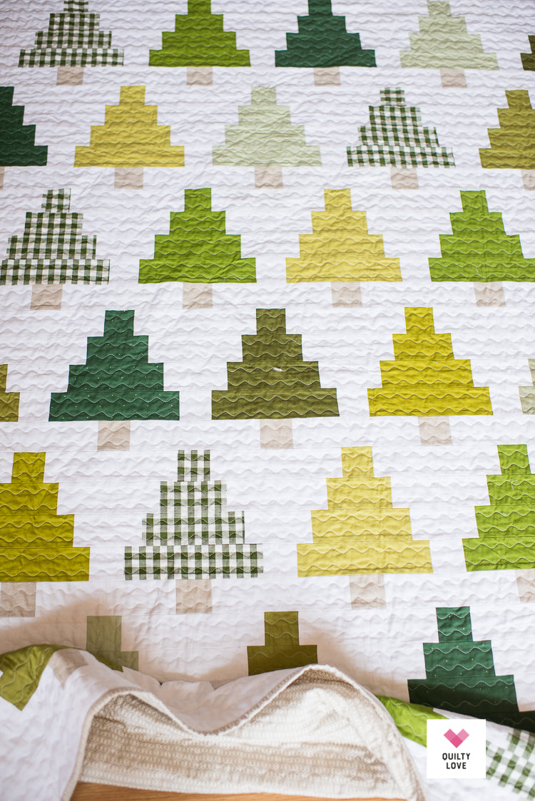 Quilty Trees PAPER quilt pattern