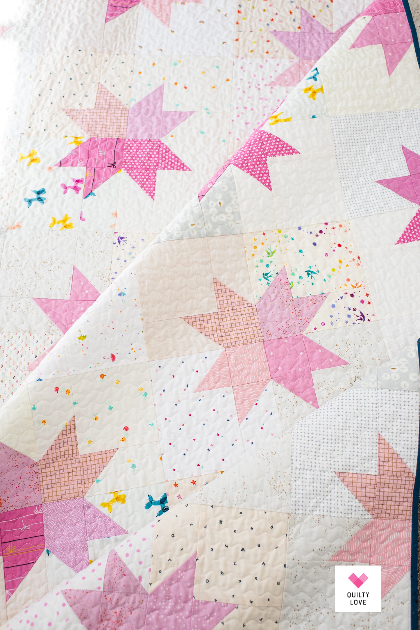 Star Pop II PDF Quilt Pattern-Automatic Download