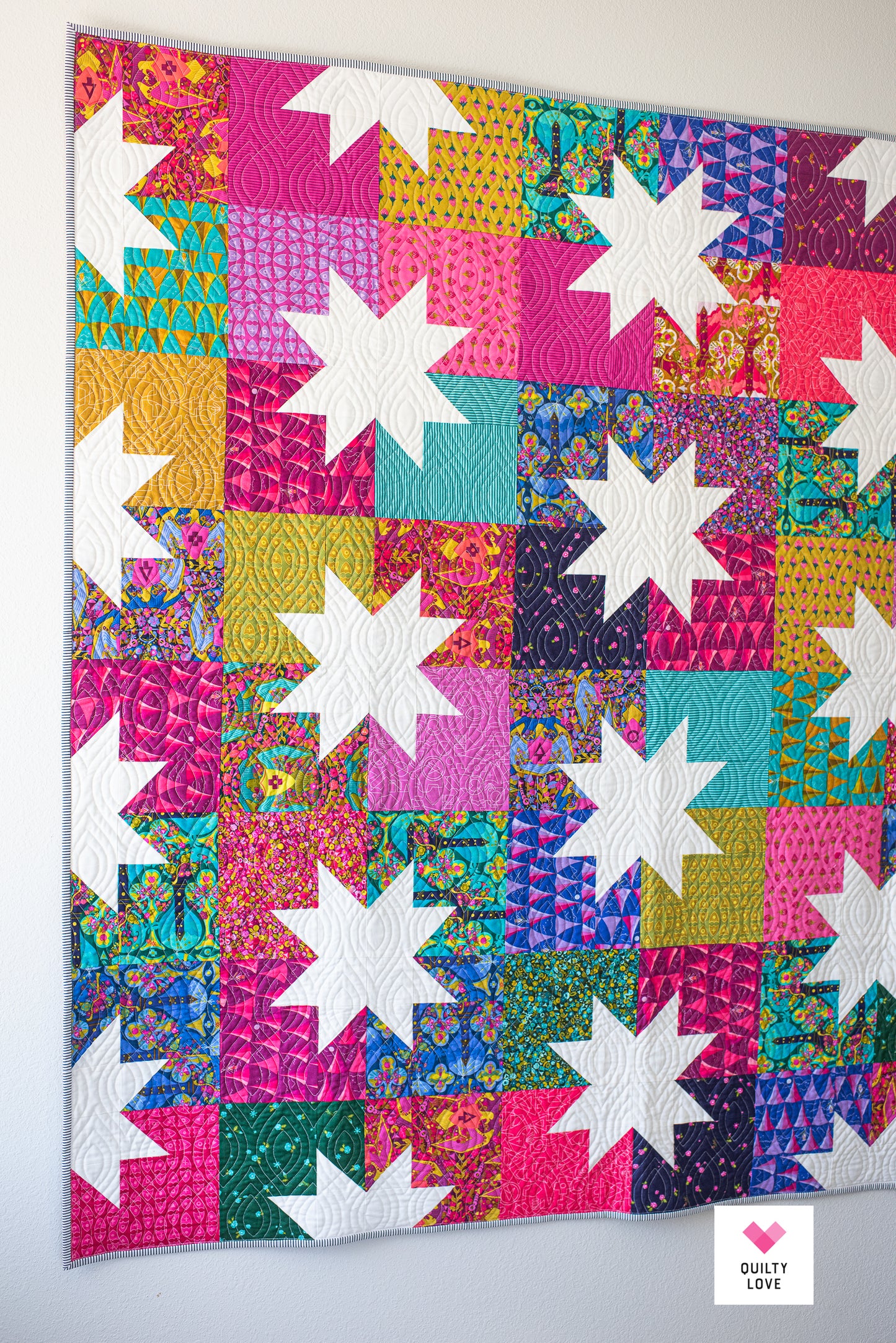 Star Pop II PDF Quilt Pattern-Automatic Download