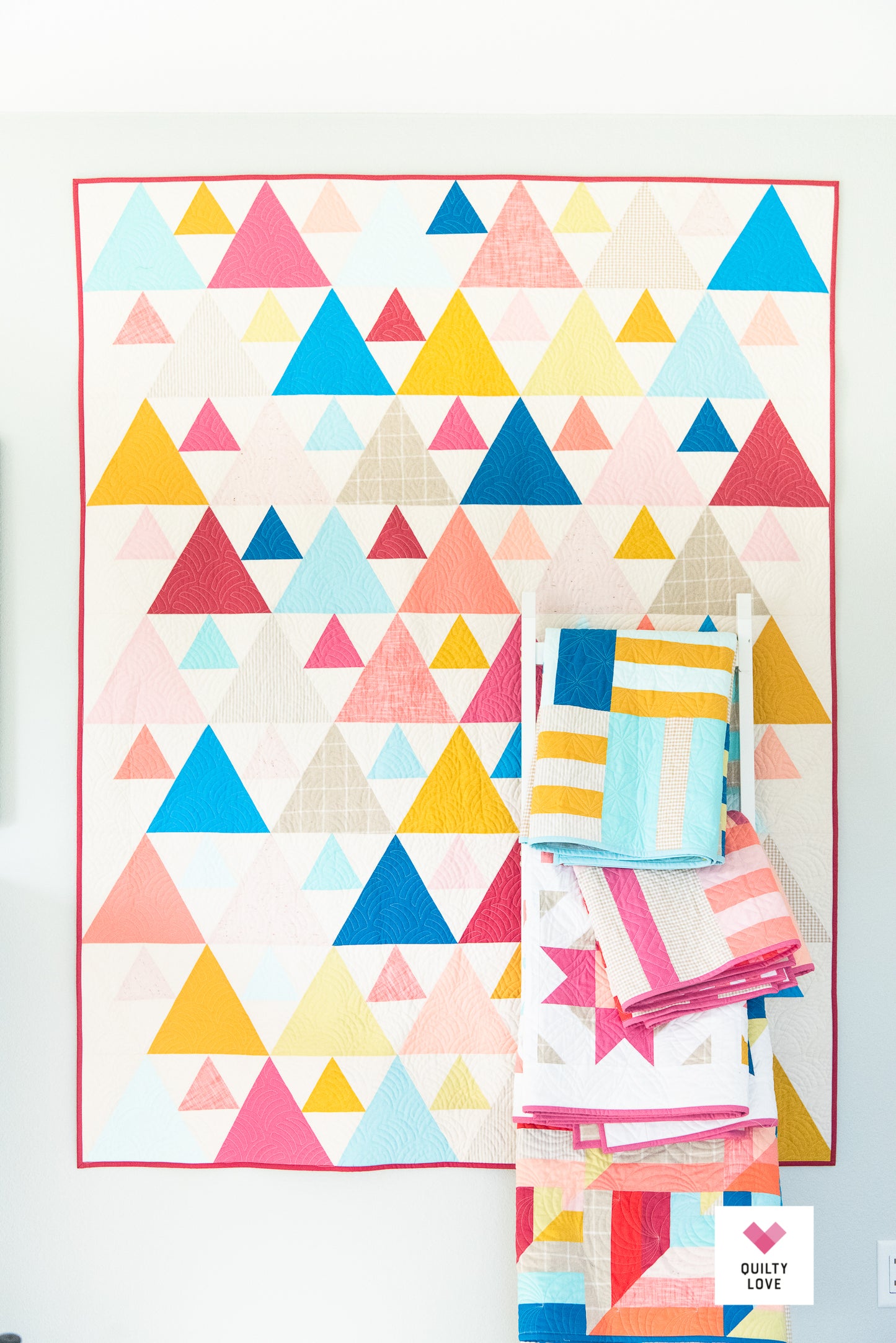 Triangle Peaks PDF Quilt Pattern-Automatic download