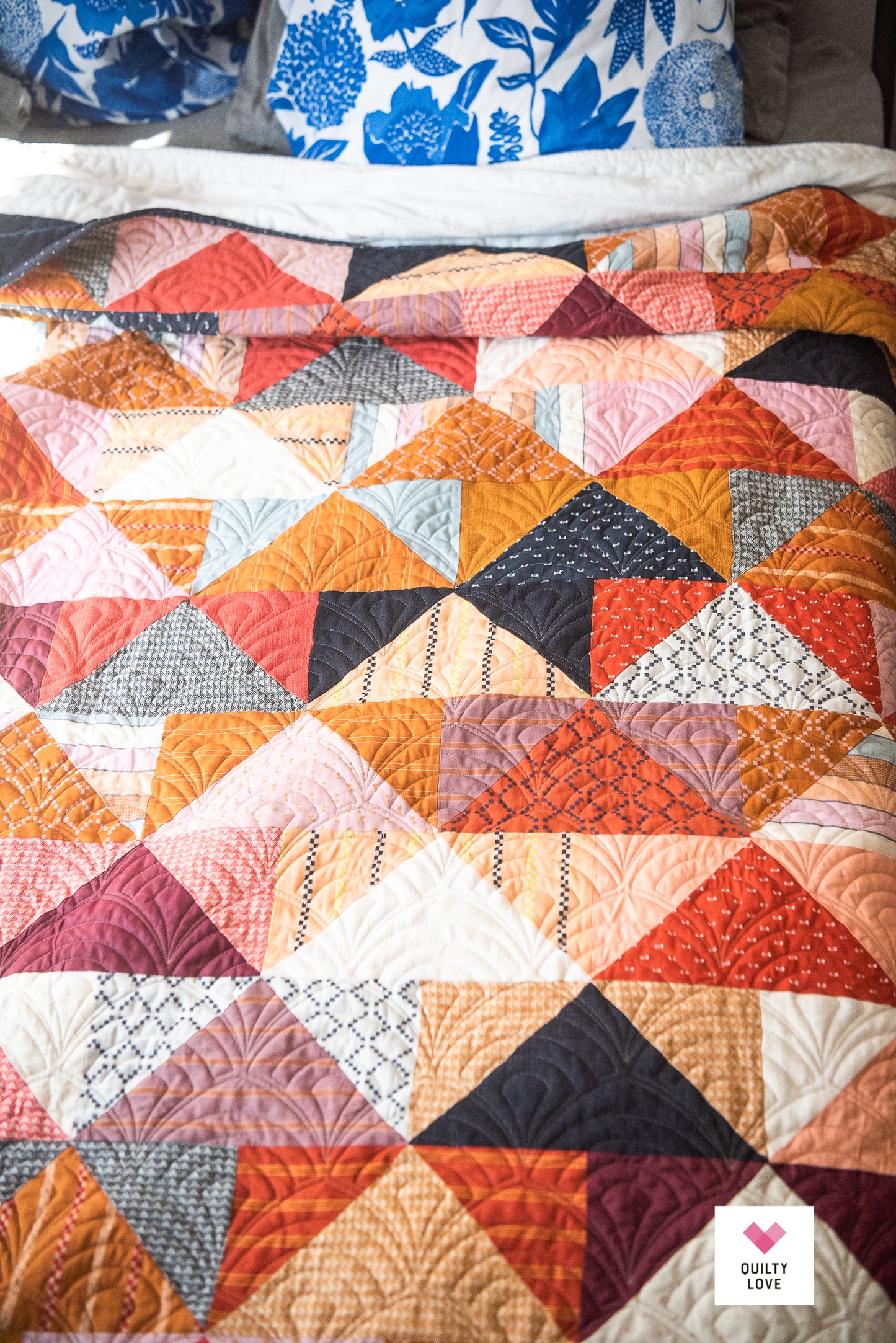 Warp and Weft Wovens Patchwork Flying Geese kit