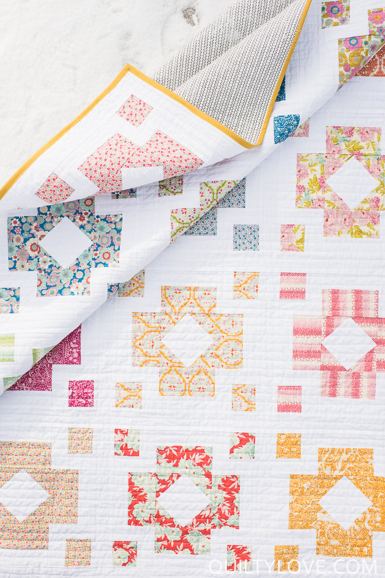 Diamond Lanterns PAPER Quilt Pattern