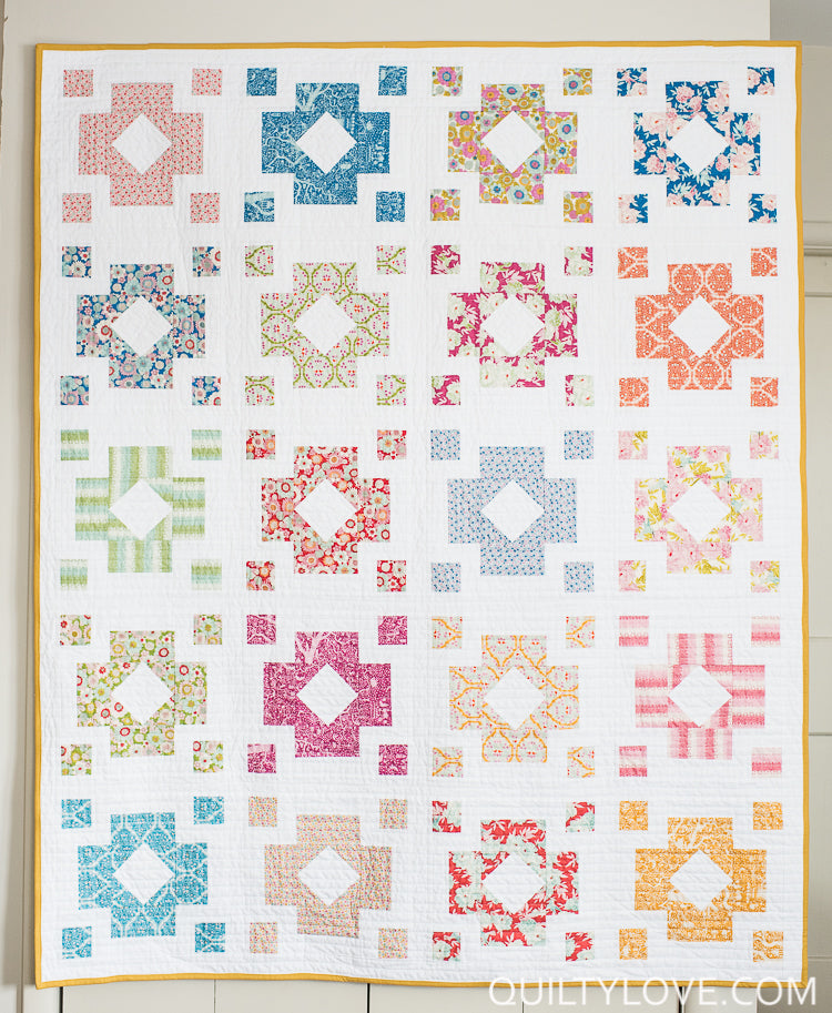 Diamond Lanterns PAPER Quilt Pattern