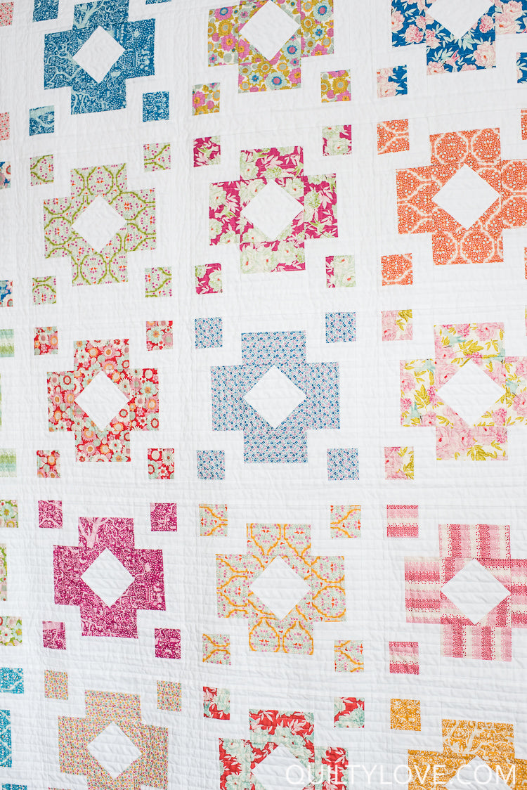 Diamond Lanterns PAPER Quilt Pattern