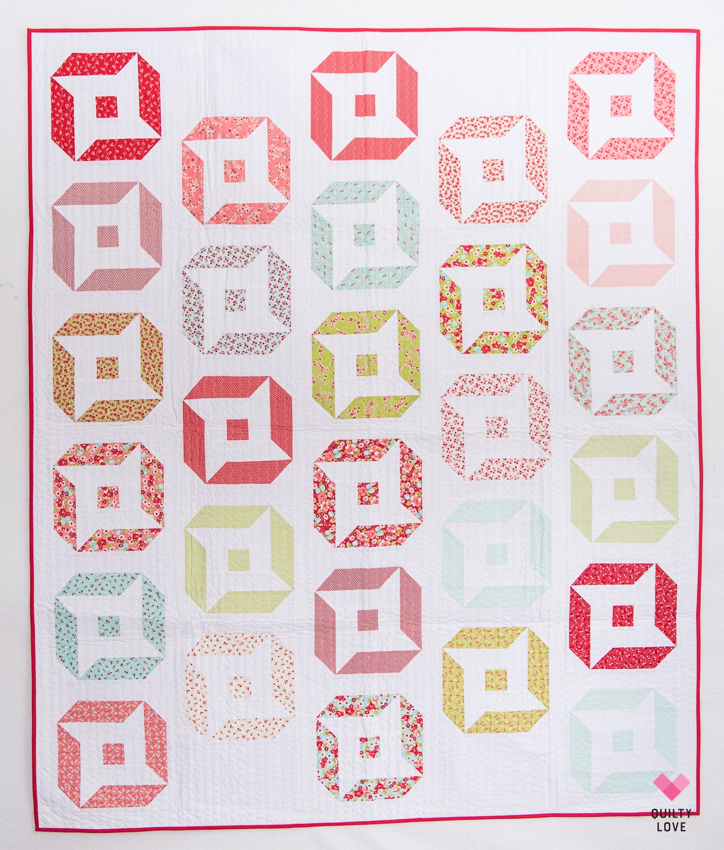 Friendly Stars PDF Quilt Pattern