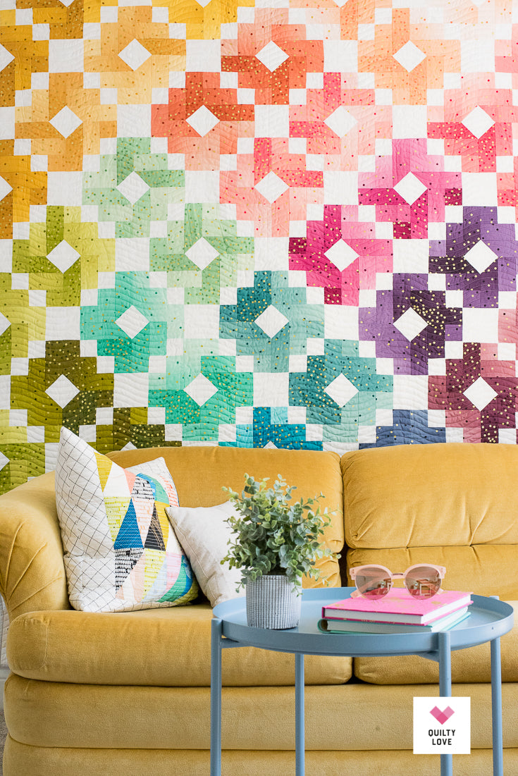 Ombre Gems PAPER quilt pattern