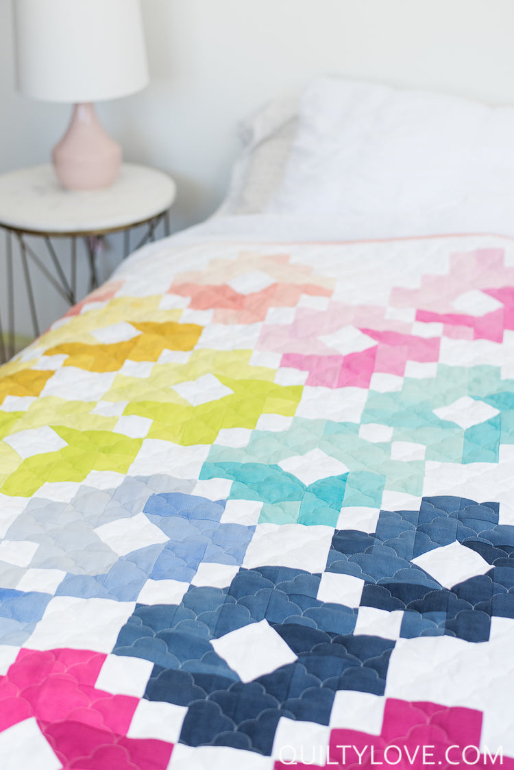 Ombre Gems PDF quilt pattern