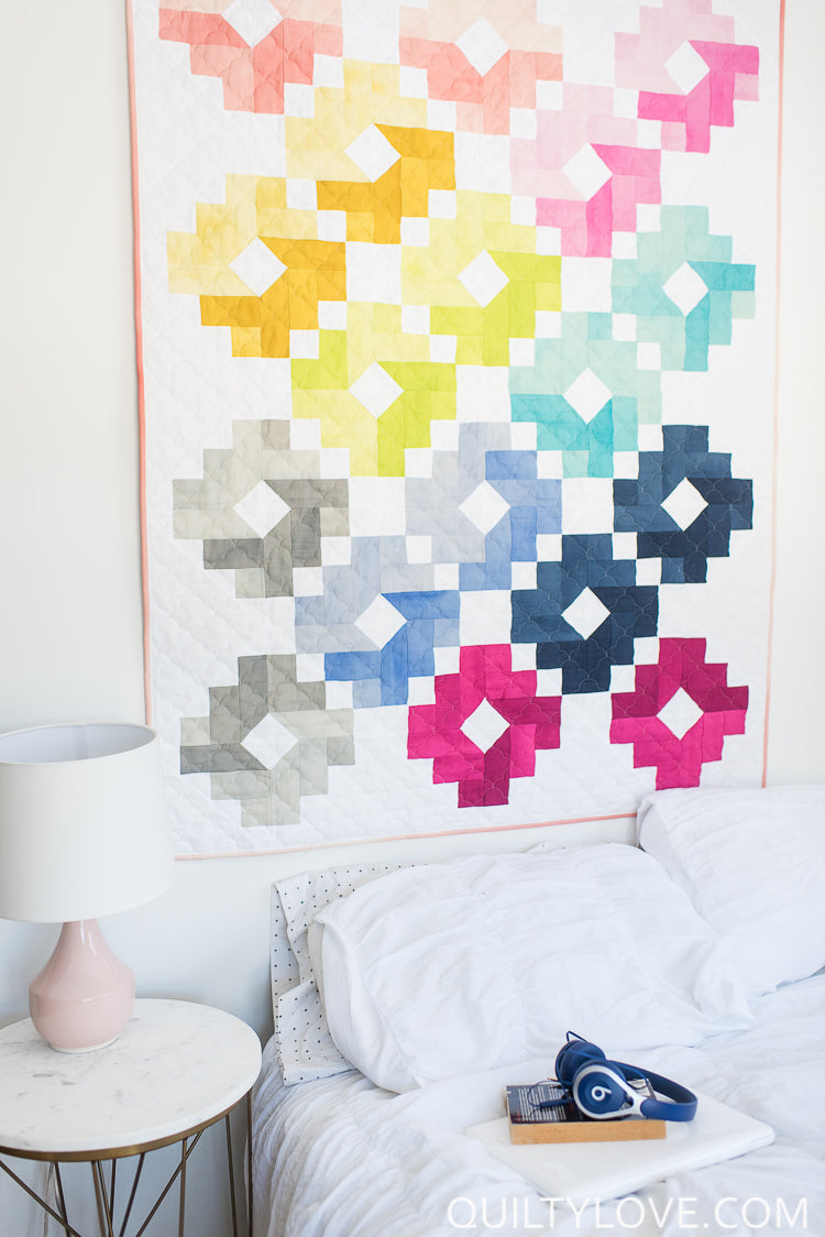 Ombre Gems PDF quilt pattern