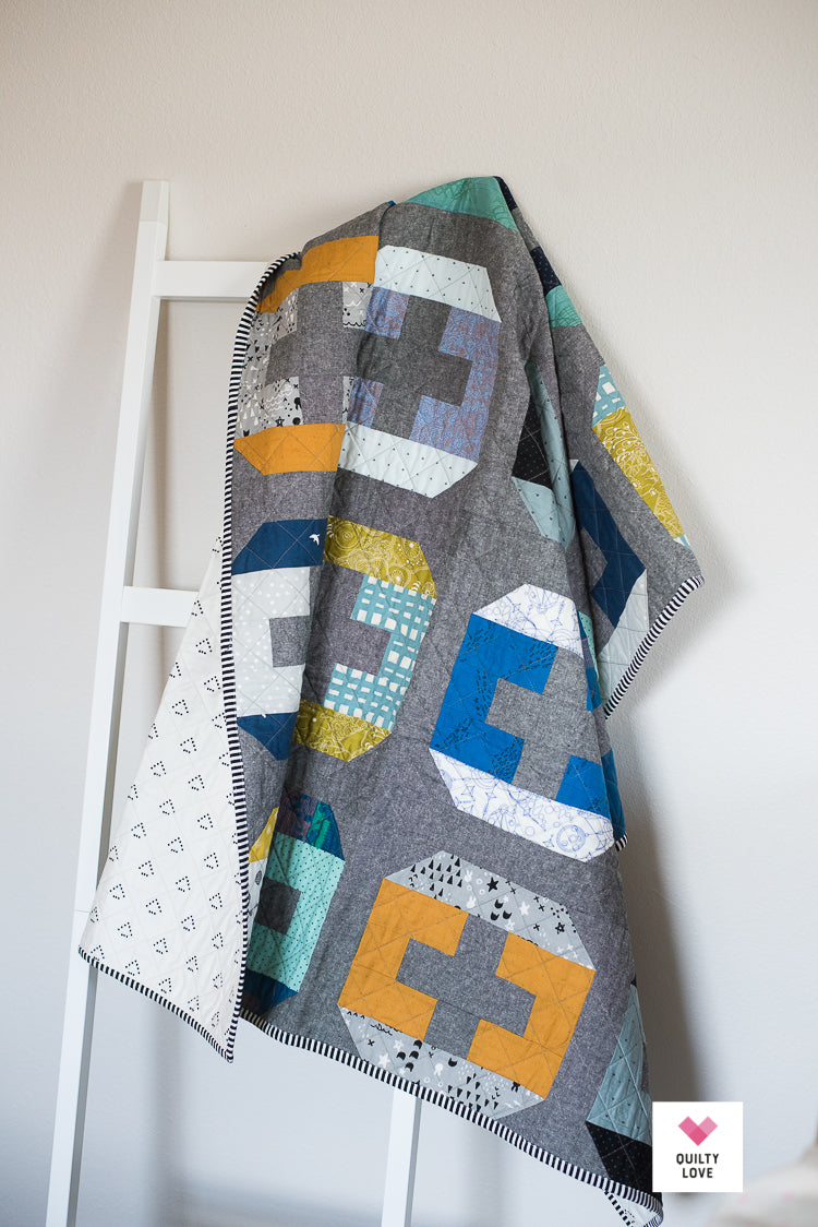 Plus Side PAPER Quilt Pattern