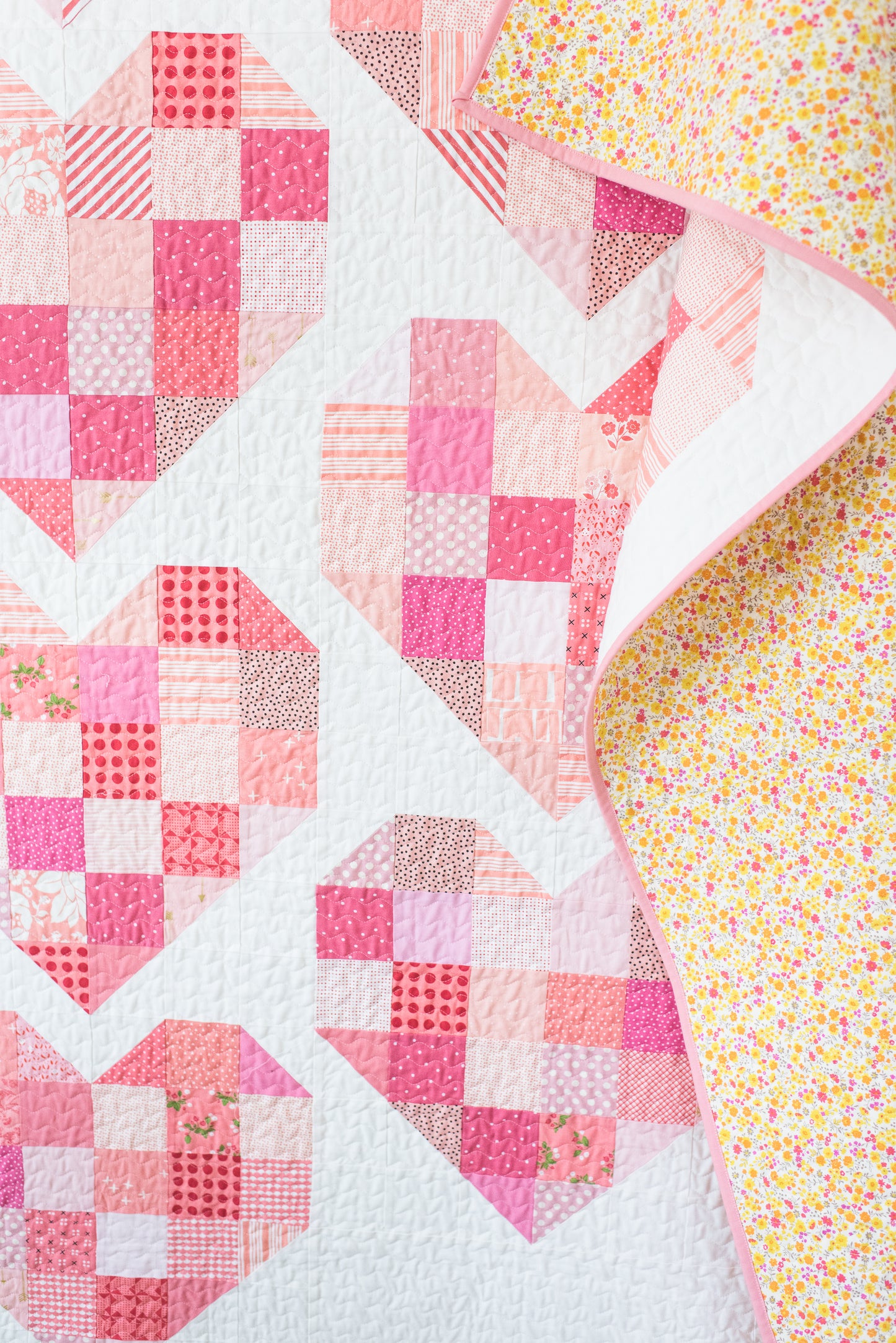 Scrappy Hearts PAPER Quilt Pattern