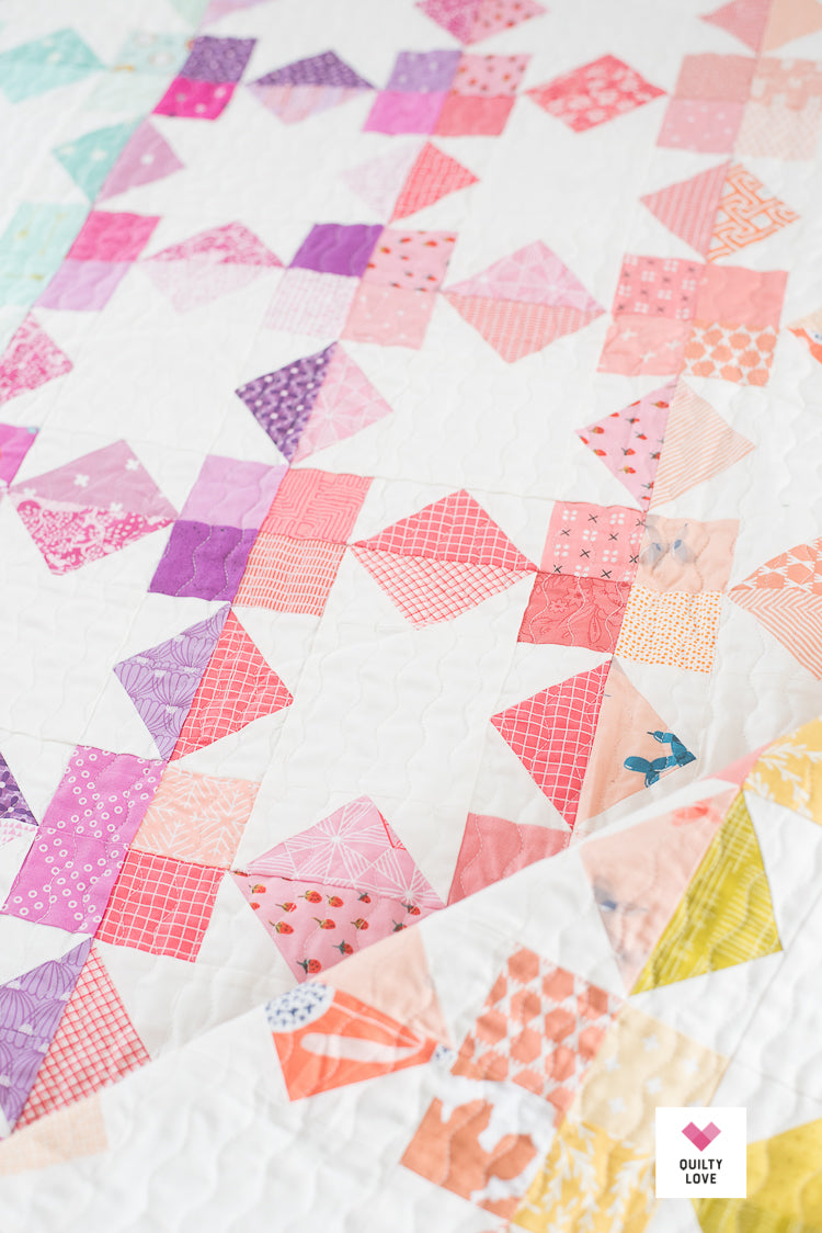 Star Fall PDF Quilt Pattern-Automatic Download