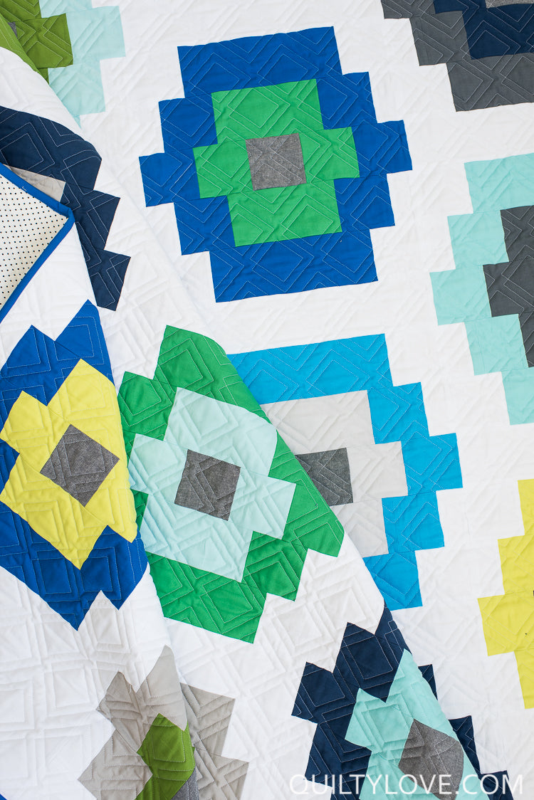 Quilty Beads PAPER Quilt Pattern